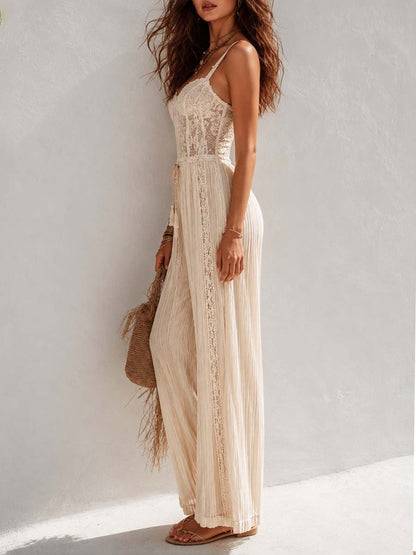 Amelia | Bohemian Lace Jumpsuit