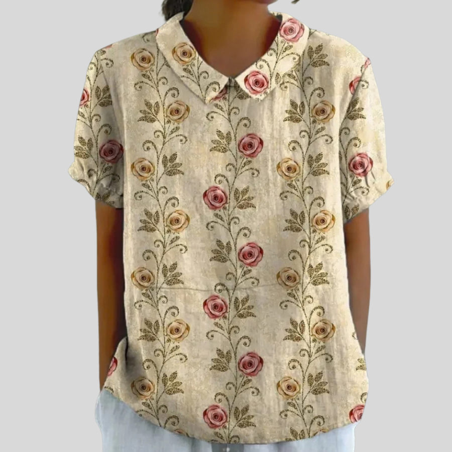 Amélie | Roses Classics Blouse - women's blouse