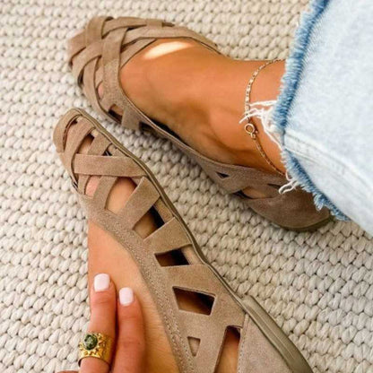 Caterina | Colorful Braided Comfort Sandals
