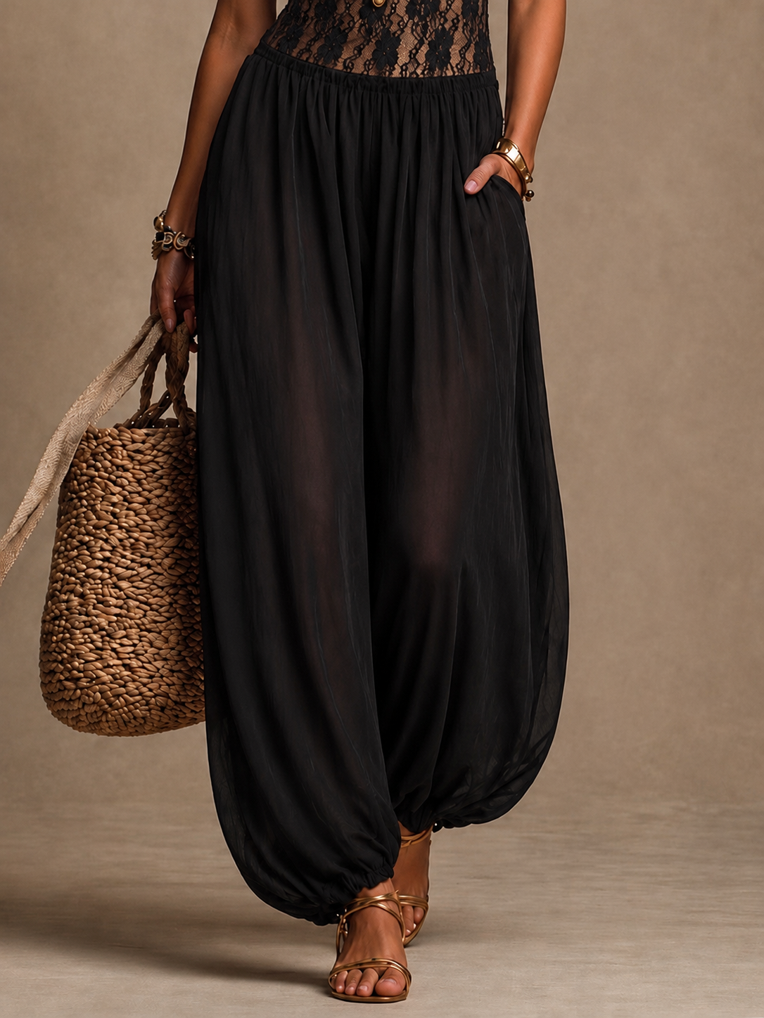 Laia | Lace Bodice Jumpsuit