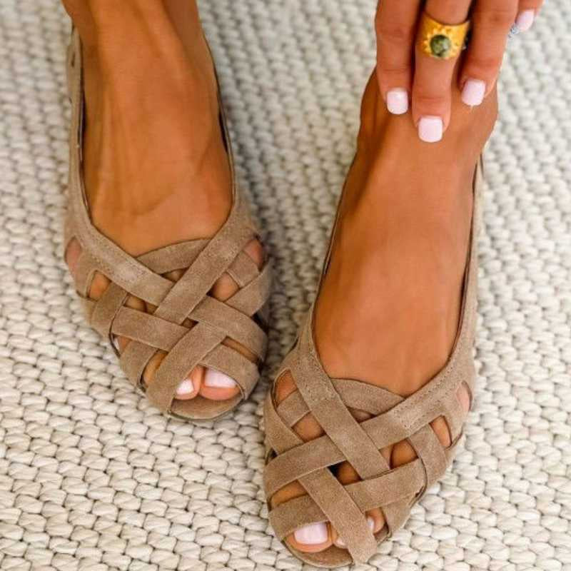 Caterina | Colorful Braided Comfort Sandals