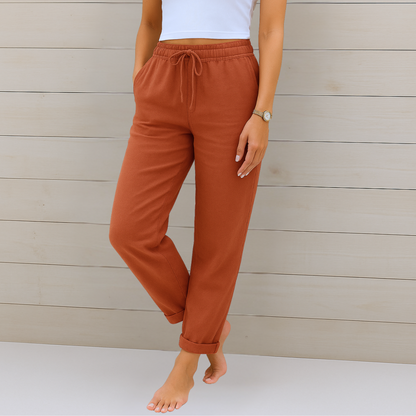 Lori | Premium Breathable Pants with Elastic Waist
