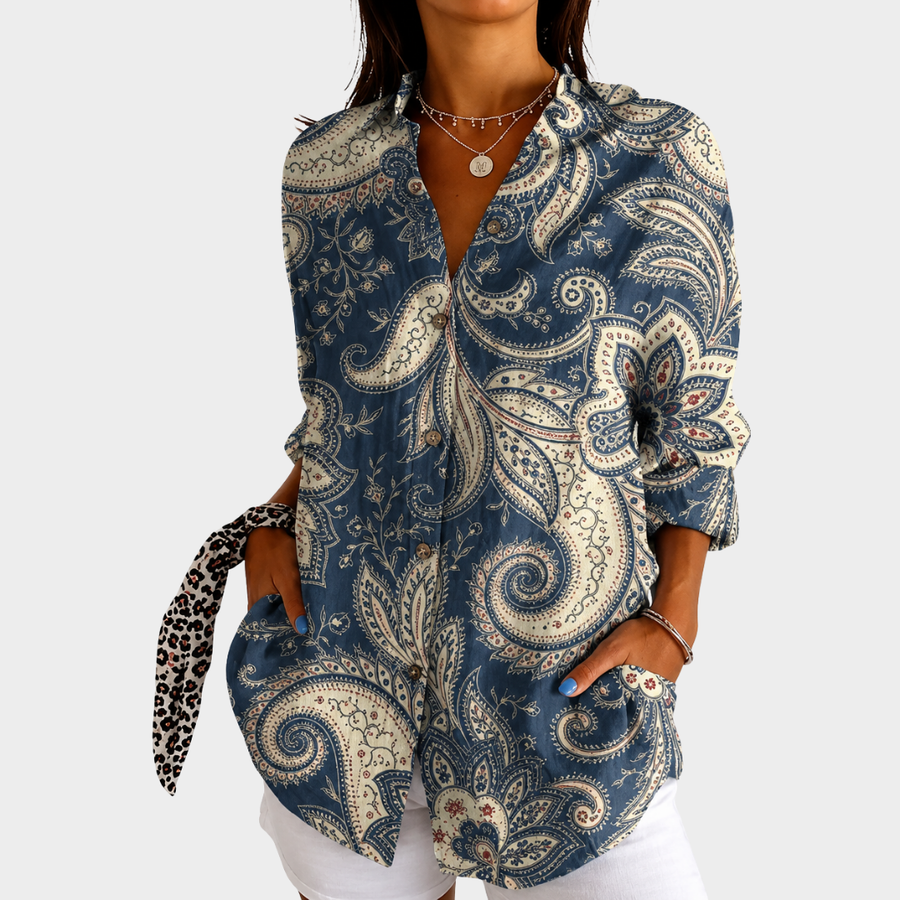 Tina | Classic Print Shirt