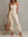 Bohemian Lace Harem Jumpsuit