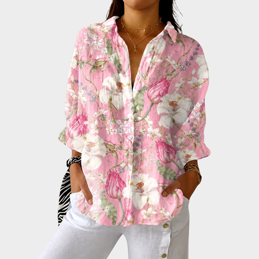 Janet | Romantic Floral Top