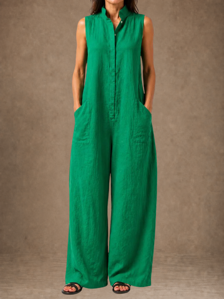 Vivine | Lightweight Sleeveless Jumpsuit