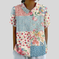 Noémie | Patchwork Vintage Blouse