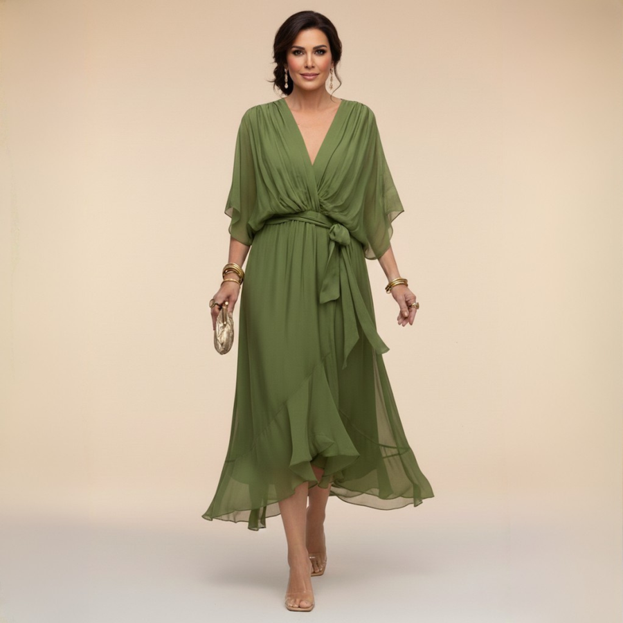 Sofija | Feminine Belted Dress