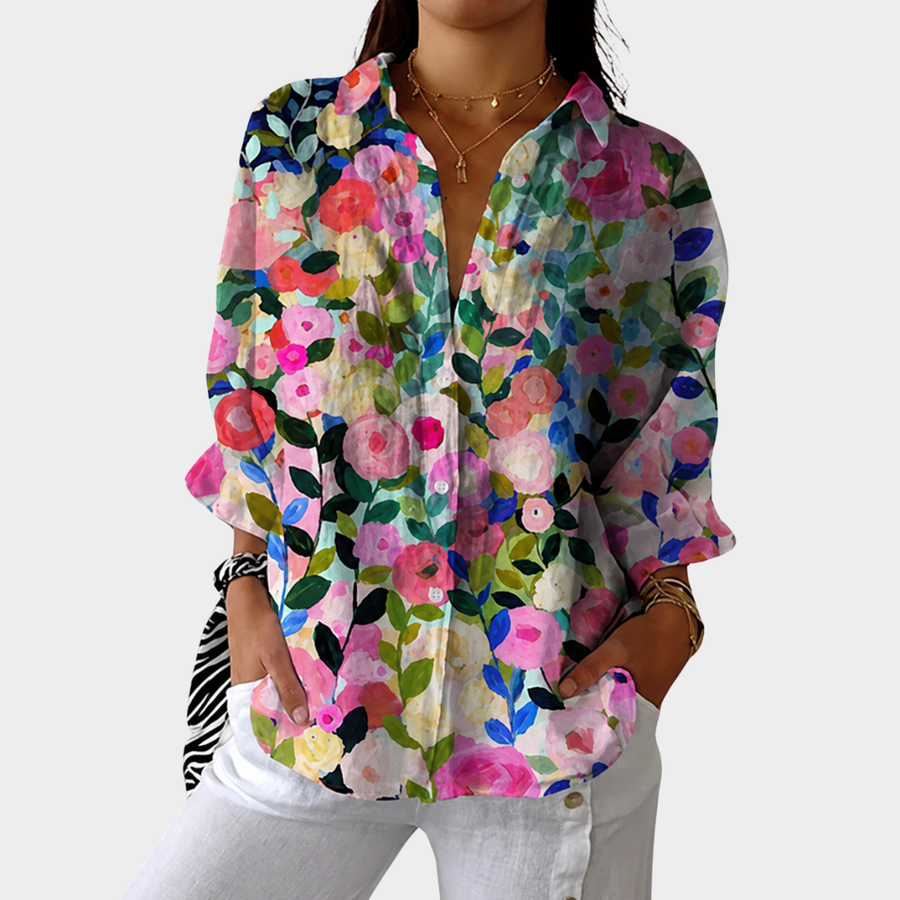 Denise | Artistic Garden Shirt