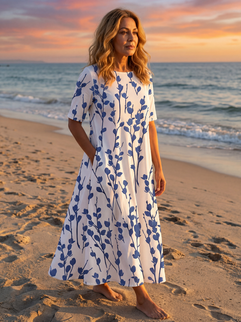 Romilly | Floral Midi Dress