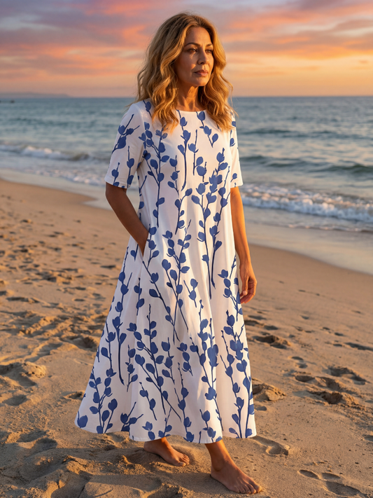 Romilly | Floral Midi Dress