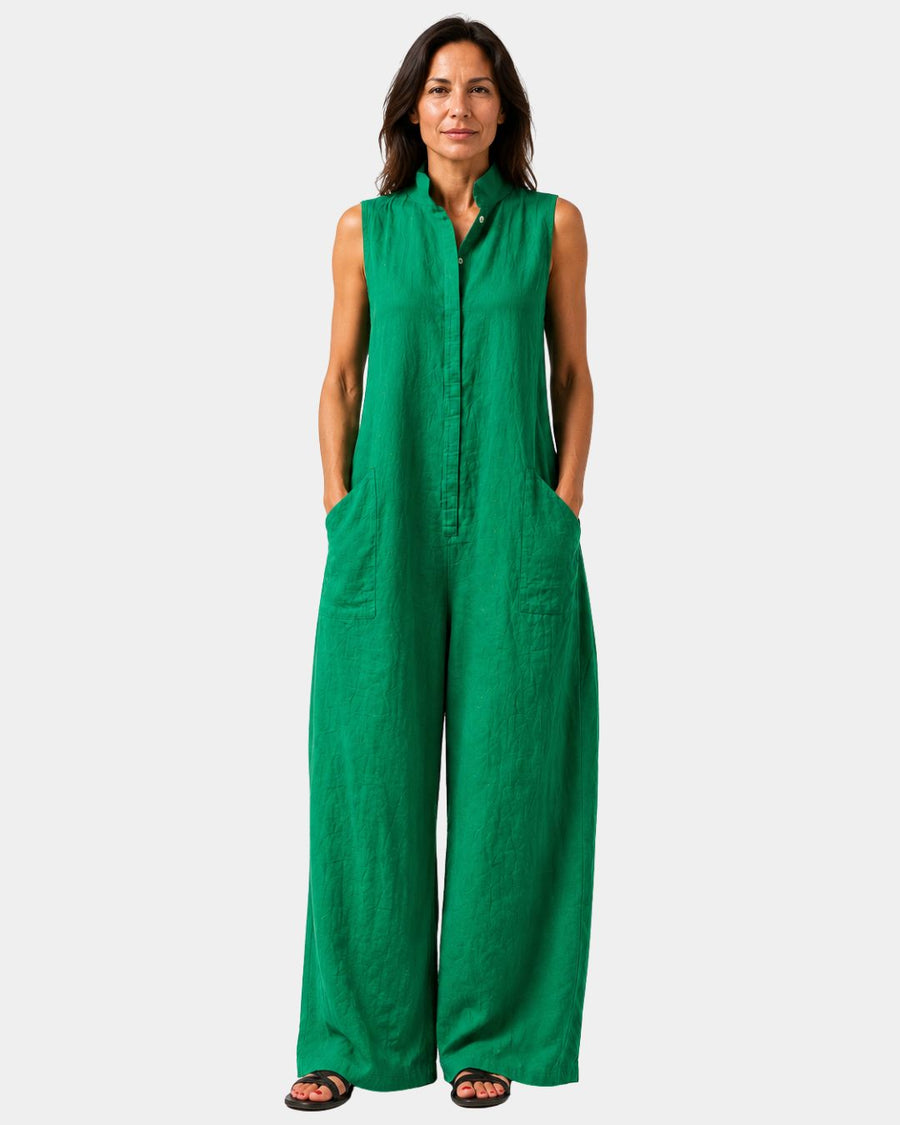 Vivine | Lightweight Sleeveless Jumpsuit