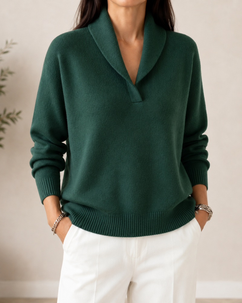Linda | Soft V-Neck Jumper