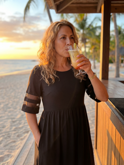 Evonelle | Evening Ease Midi Dress