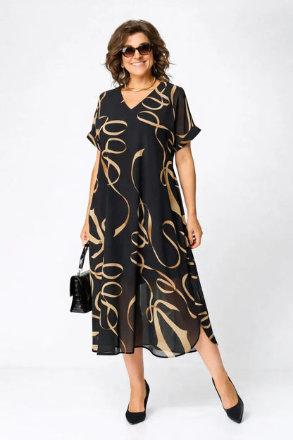 Nora | Cozy Elegant Midi Dress