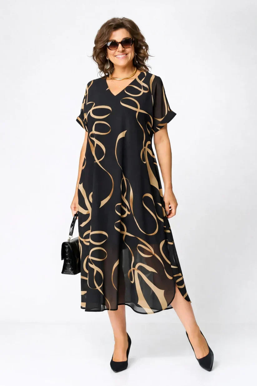 Nora | Cozy Elegant Midi Dress