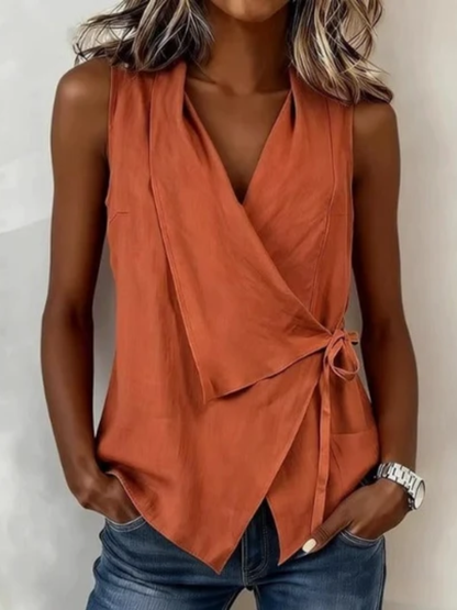Loretta | Sleeveless Blouse