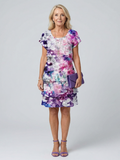 Lily | Light Bloom Knee Length Dress