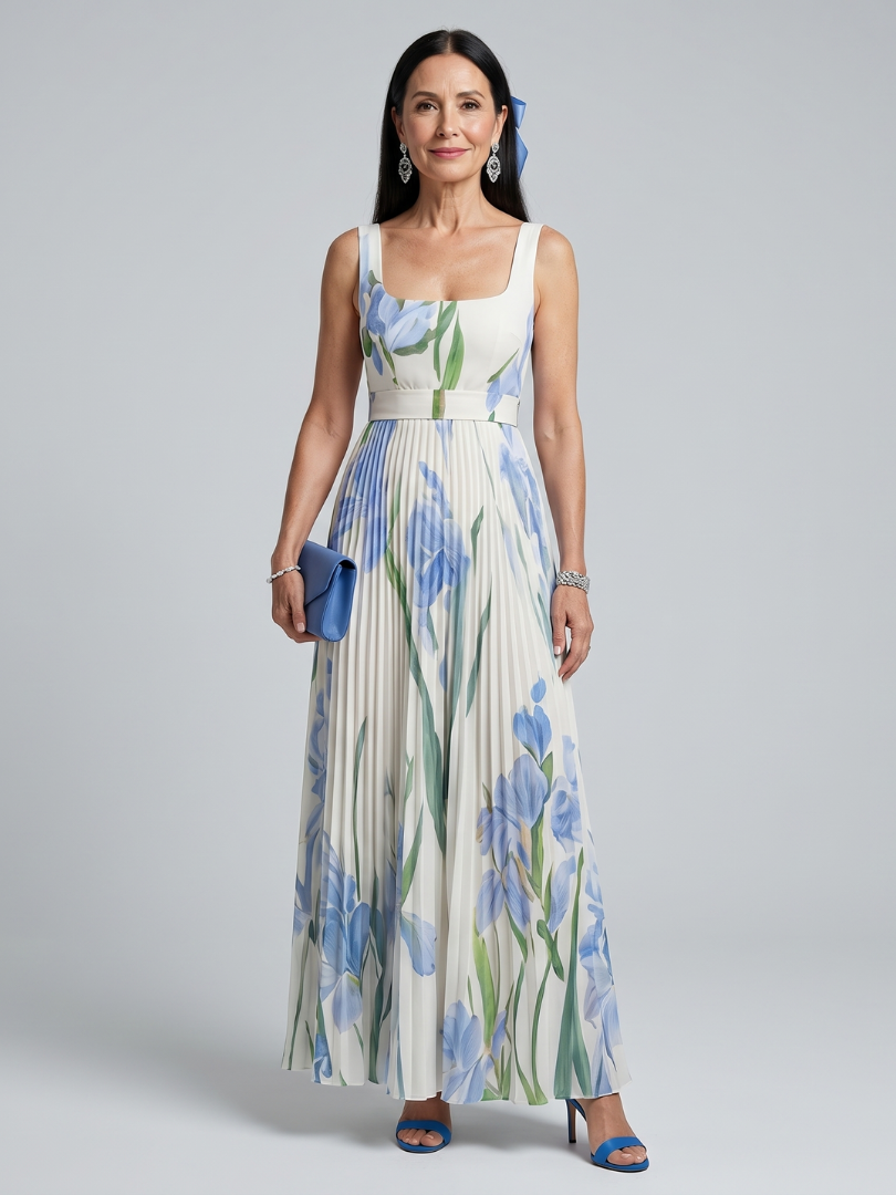 OPHELIA | Sleeveless Midi Dress