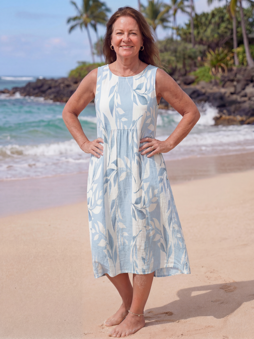 Faveline | Quiet Shore Midi Dress