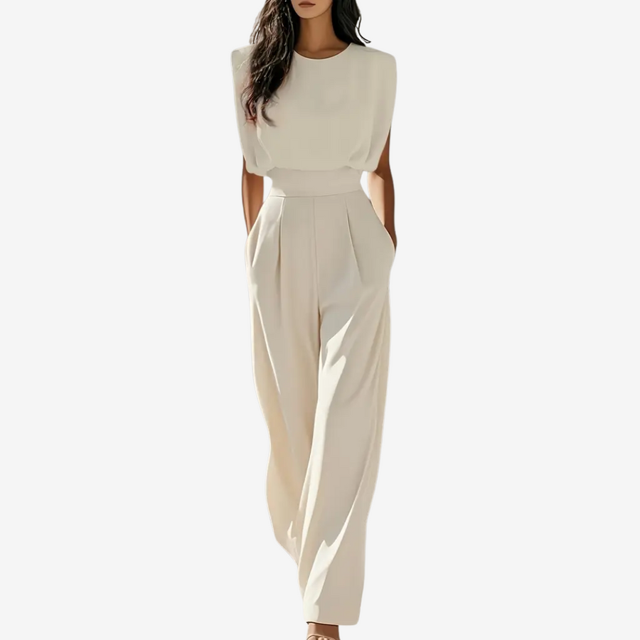 Ariia™ | Jumpsuit with Defined Waist