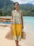 Azora | Garden Dot Midi Dress