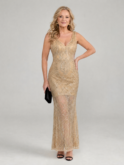 SIREA | Sequin Midi Dress