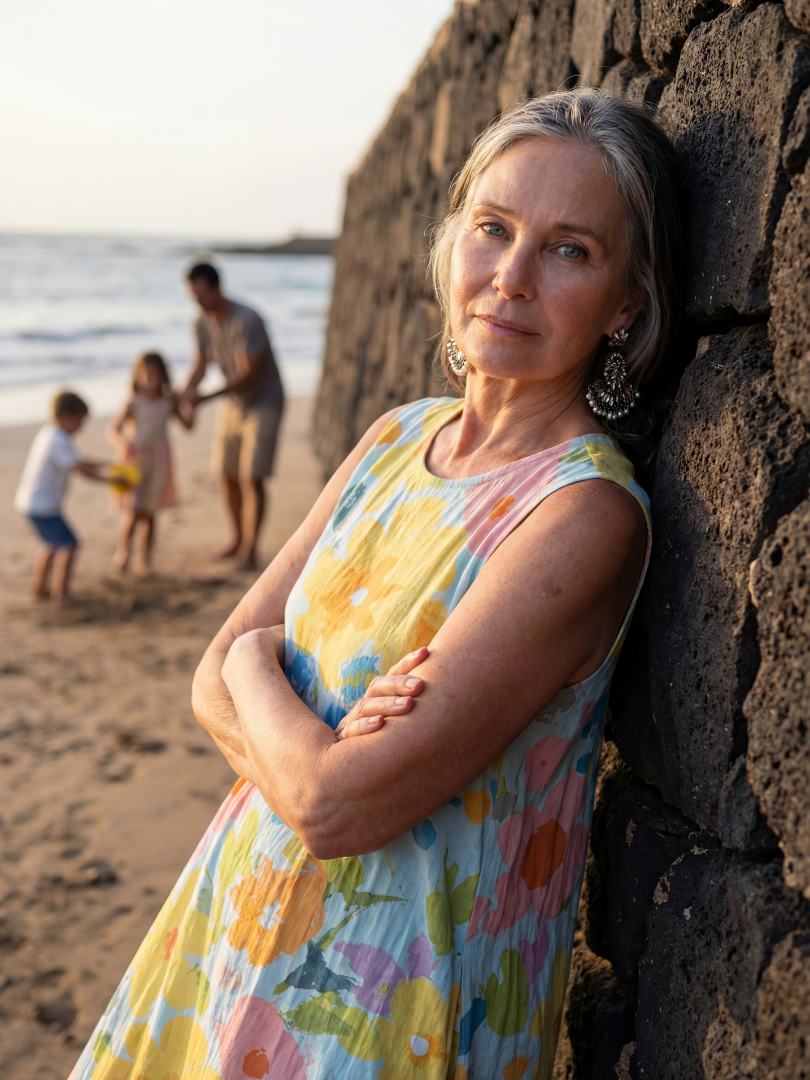 Esmé | Coastal Floral Midi Dress