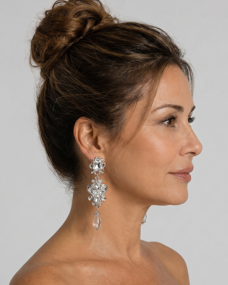 Celeste Earrings - Silver