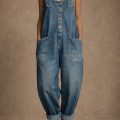 Molly | Denim Jumpsuit