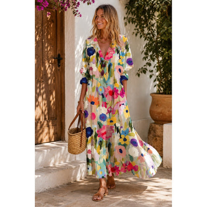 Zariah | Elegant Boho-Style Maxi Dress