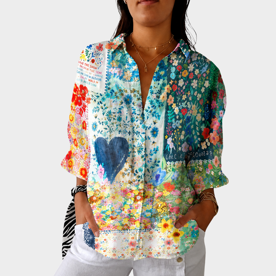 Teresa | Whimsical Bloom Blouse