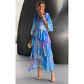 Cassia | Elegant Chiffon Dress