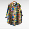 Marjolaine | Floral Rétro Blouse