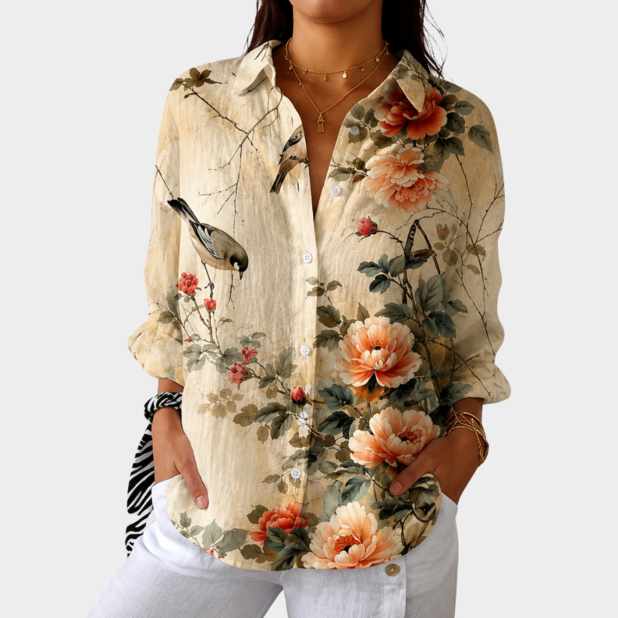 Debra | Timeless Bloom Blouse