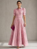 Aria | Short Balloon-Sleeve Dress