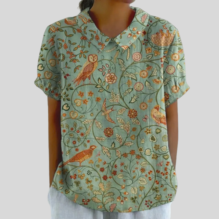 Apolline | Forêt Enchantée Blouse - women's blouse