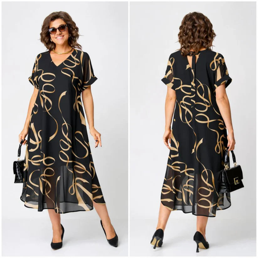 Nora | Cozy Elegant Midi Dress