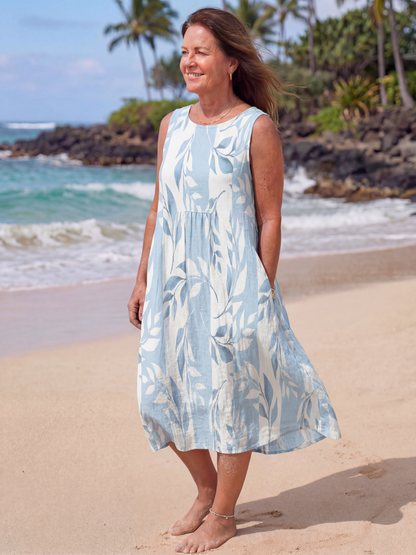 Faveline | Quiet Shore Midi Dress