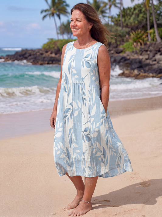Faveline | Quiet Shore Midi Dress