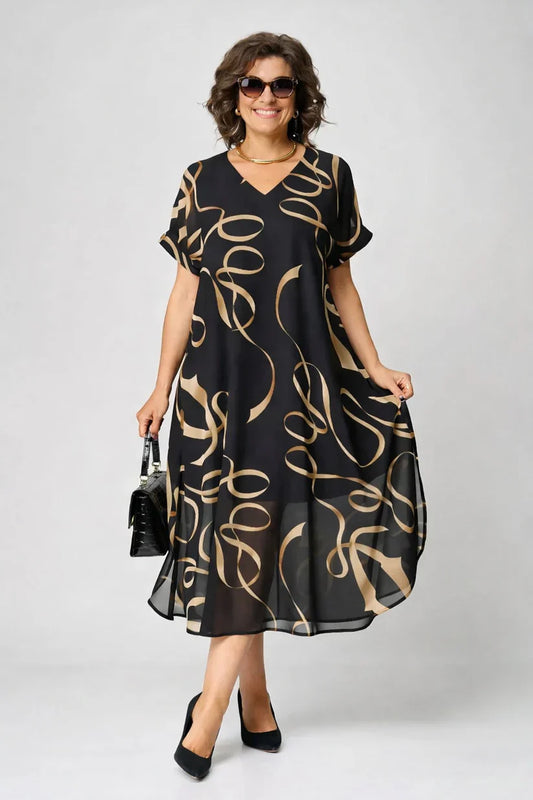 Nora | Cozy Elegant Midi Dress