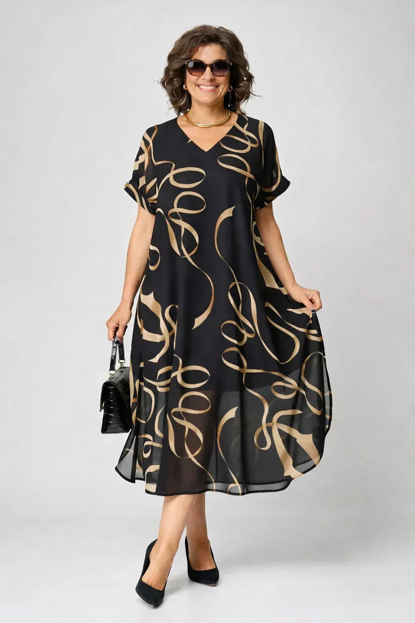Nora | Cozy Elegant Midi Dress