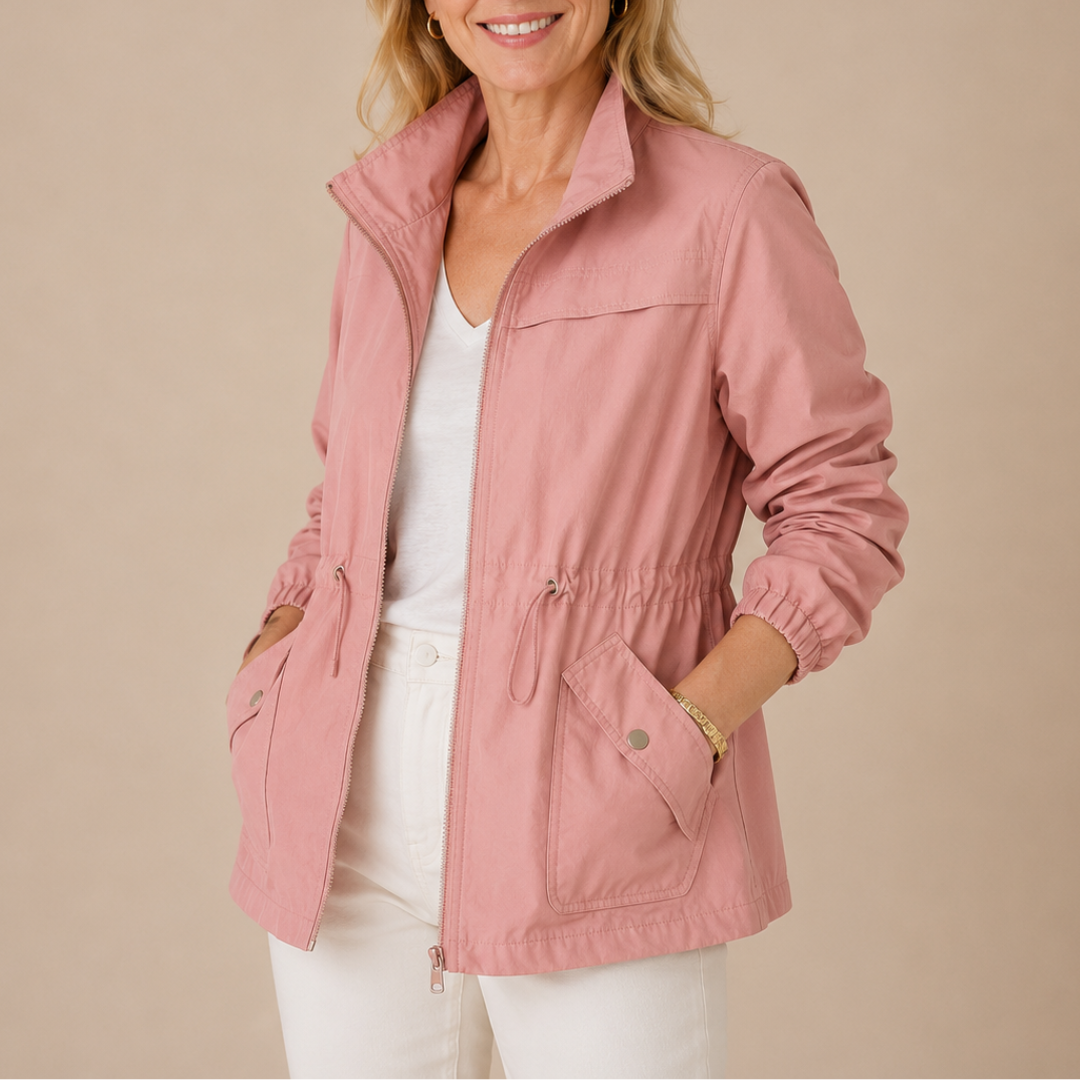CATHERINE | Lightweight Waterproof Trench Coat