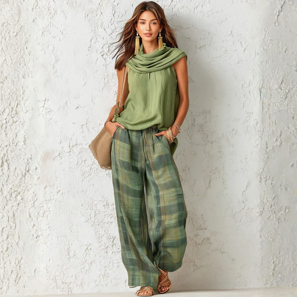 Auristela | Natural Two-Piece Set