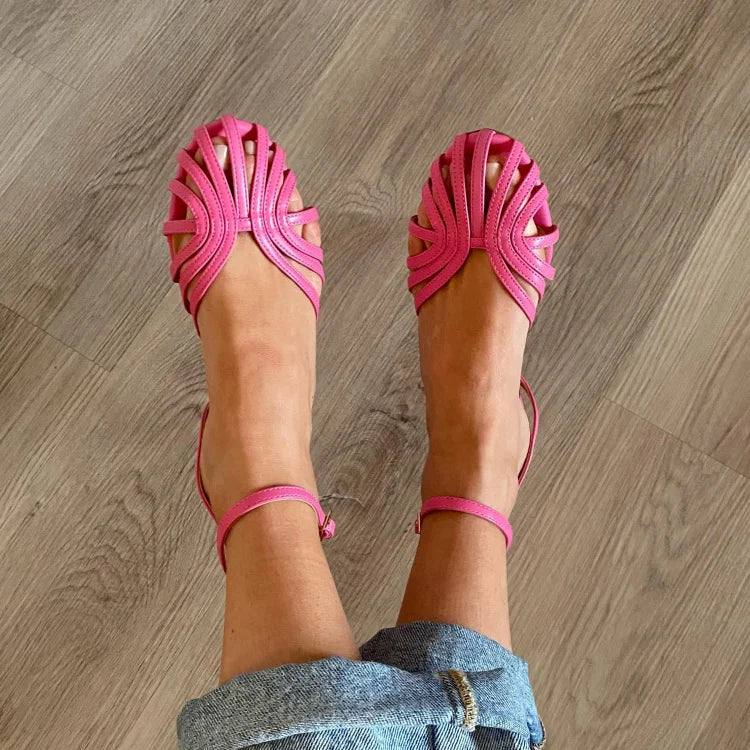 Vittoria | Flat Jewel Comfort Sandals