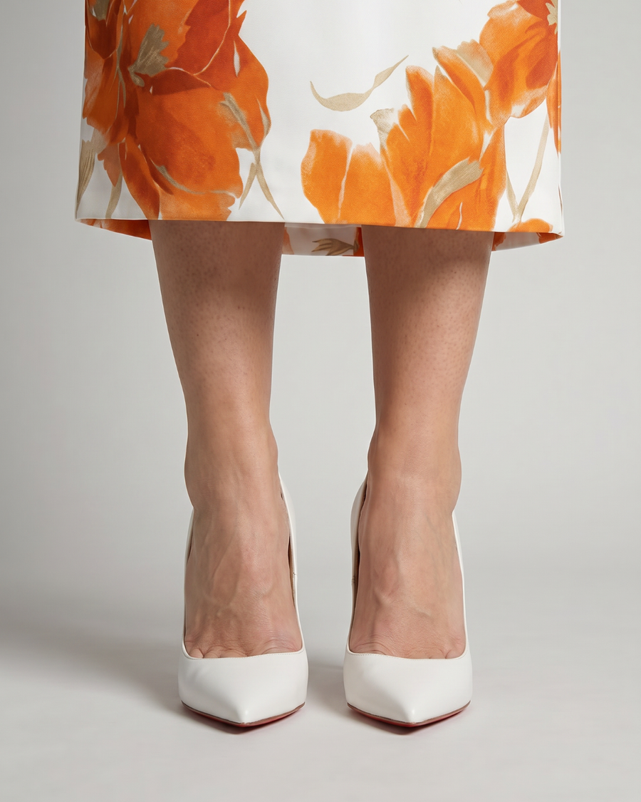 Adria | Patent Pointed Toe Stiletto Pumps