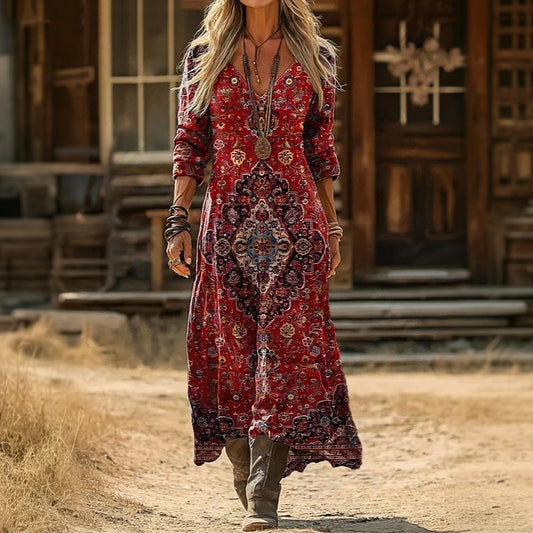 Samantha | Effortless Chic Ankle Length Dress