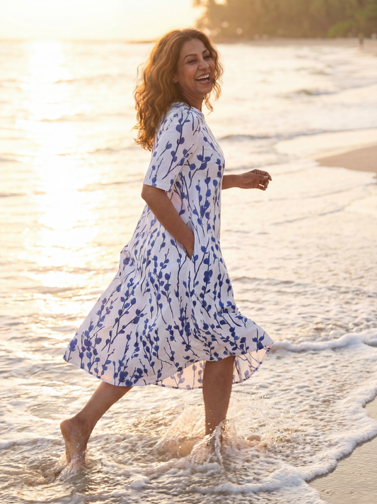 Romilly | Floral Midi Dress