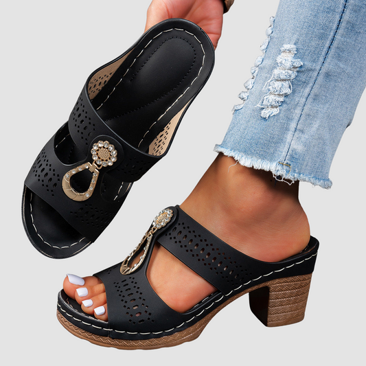 Linda | High Heel Orthopedic Comfort Sandals Shoes