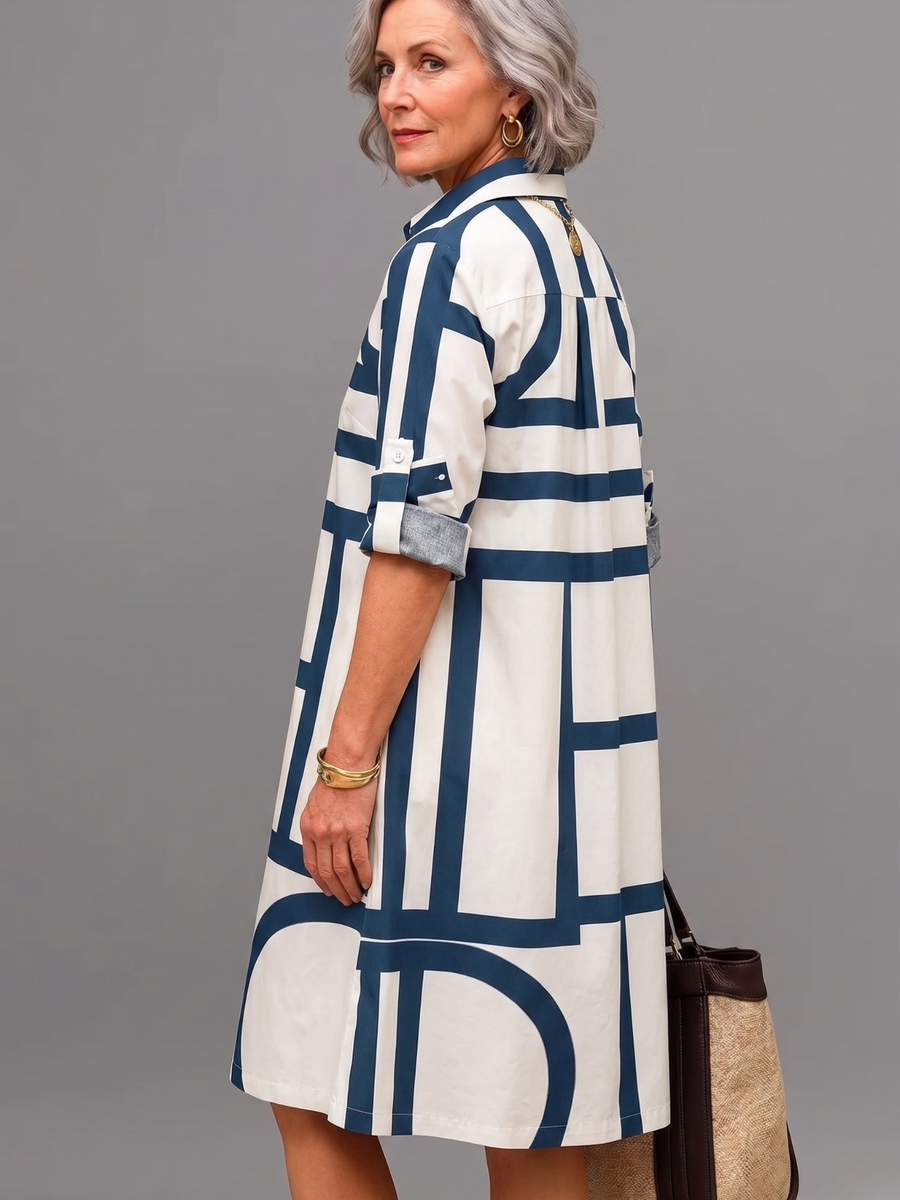 Siena | Polished Elegant Midi Dress